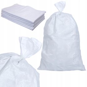 POLIPROPILEN VREČA 25kg BELA 50 x 80 [10 kosov]