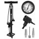 PRO BIKE PUMP z manometrom - črna talna črpalka za kolo