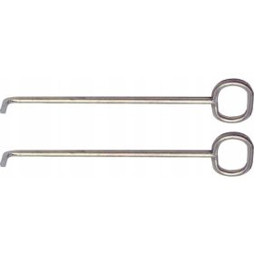   Haromac Par za dviganje pokrovov jaškov z oblikovanimi kavlji, ocinkano jeklo