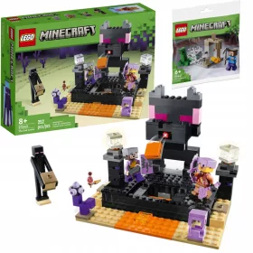   LEGO Minecraft Bitka v Areni Konca + LEGO Minecraft Kapniška Jama
