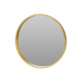  Stensko ogledalo Vilde, krog, lesen okvir, 300 x 300 mm