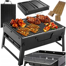    Žar na oglje TOURIST GRILL 35 x 27 cm Camping Portable Foldable