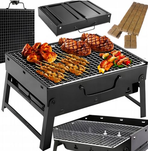  Žar na oglje TOURIST GRILL 35 x 27 cm Camping Portable Foldable