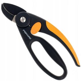 Fiskars vrtni sekator s kovinskim rezilom, 18 cm