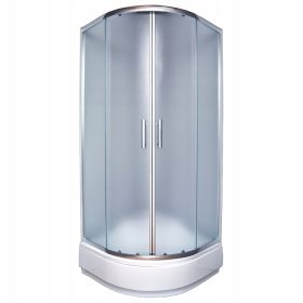   Kabina za prhanje Gutta 8R404, dvojna vrata, drsna 90 x 90 cm