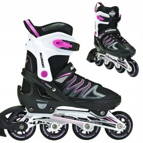   GO AHEAD ROLERI ZA DEKLE, REGULIRANI ROLERJI 40-43 ČRNA ROZA