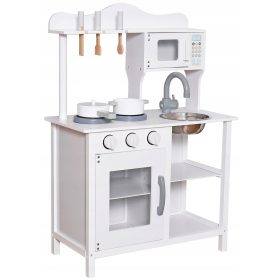 Lesena otroška kuhinja Bobo-San BIAL