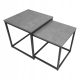 Klubska mizica Kontrast SK101B v betonu 50 x 50 x 50,5 cm