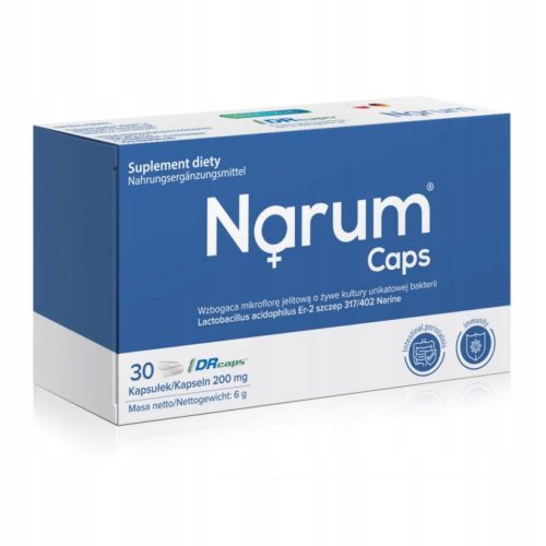 NARIMAX FORTE 200 mg - Probiotične kapsule za otroke in odrasle, 30 kosov