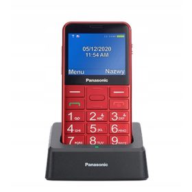   Mobilni telefon za starejše Panasonic KX-TU155 64 MB 2G rdeč