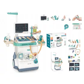   Zdravniški komplet za otroke z vozičkom in medicinskimi pripomočki