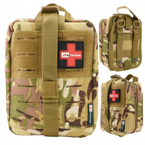 Taktična IFAK Torba z MOLLE Sistemom za Hitro Osvoboditev, Barva Camo