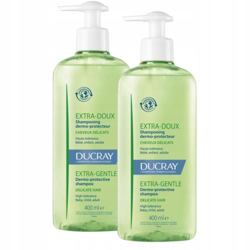 DUCRAY EXTRA DOUX Nežen vlažilni šampon za pogosto uporabo - 400 ml
