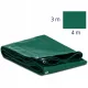 Vsestranska PVC plandeka z očesi, 400 x 300 cm, 650 g/m²