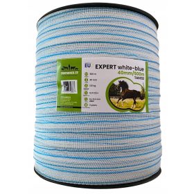 Električni pastirski trak za konje 40 mm/500m