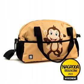 portna torba za otroke s sliko opice Shellbag
