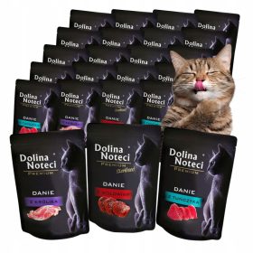 Dolina Noteci Premium Mešanica za Mačje Jedilnike 20x85g