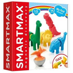 SmartMax Moji Prvi Dinozavri Magnetne Kocke 14 kosov