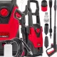 RED TECHNIC RTMC0028 visokotlačni čistilec 1600 W z aluminijasto črpalko in XXL dodatki