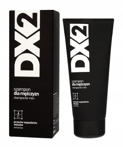 Dx2 črni šampon za moške proti izpadanju las 150 ml