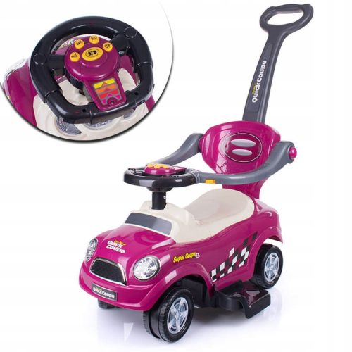 3v1 Top Kids Giga Car ride-on, vijolična