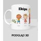 Fotokubek z personaliziranim napisom in grafiko | Keramična skodelica, 330 ml