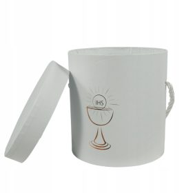   Cvetlična škatla za obhajilo - Elegantno pudełko za rože za posebne priložnosti