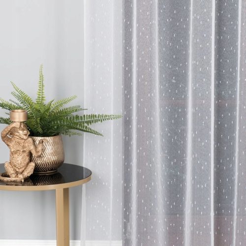 Elegantna zavesa Voile Deszczyk z obtežilcem 500 cm x 240