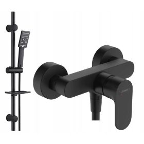 Hansgrohe Črna Pipa za Prho Reihe Cubic CUB-ZND-BL