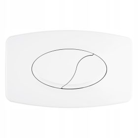   Gumb za splakovanje straniščne školjke Koło Oriente Perline, bel