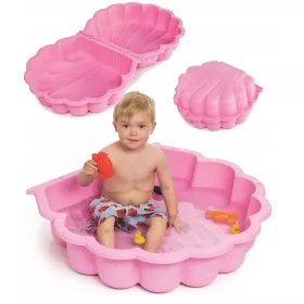 Roza plastični peskovnik Paradiso Toys