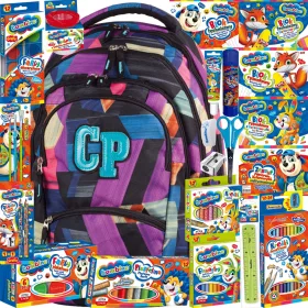   CoolPack večnamenski šolski nahrbtnik College Layet Set, večbarven, 27 let
