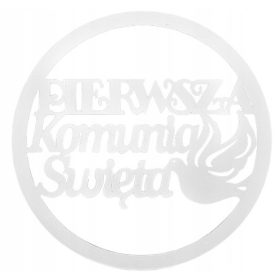 Obroč za prvo obhajilo 36 cm Dekoracija