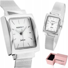   Srebrna ženska ura - Popolno darilo za rojstni dan ali imejno praznovanje