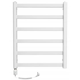 Električni kopalniški radiator MALI 300 W 530 x 610 mm bel