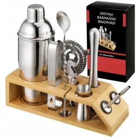 Zestaw za koktajle Bradford Bartman - 10 elementov