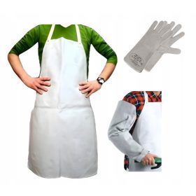 Pripravljen varilni komplet - Rokavice, predpasnik, rokavi