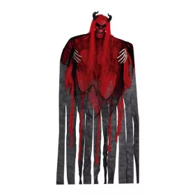 Dekoracija Demona Halloween s Svetlečimi Očmi 150 cm