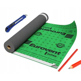 Eurovent strešna membrana 50 x 1,5 x 0,6 mm 170 g/m²