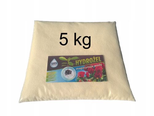 Hidrogel za vrtnarjenje 5 kg (prahast)
