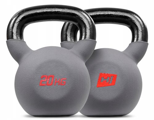 Kettlebell PowerHop 20 kg siva