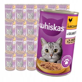 WHISKAS ADULT KARMA S PIŠČANCEM V ŽELEJU 24x400g
