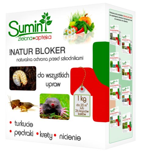 SUMIN Naravni Bloker za Zatiranje Škodljivcev - 1 kg
