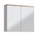 Omara z ogledalom Bali Bela 80 cm