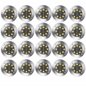    Vgradna solarna svetilka Forever Speed srebrna, 12,6 cm, 16 kos.