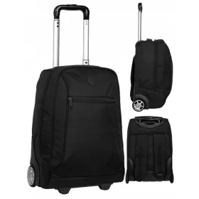   CoolPack Šolski nahrbtnik na kolesih Compact RPET Black F086641