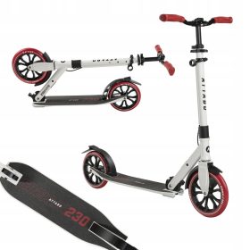 ATTABO hulajnoga za otroke in odrasle, bela barva