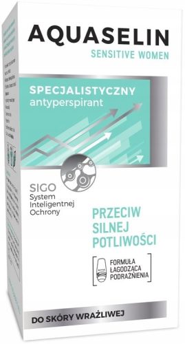Antiperspirant Roll-On Aquaselin Sensitive - Optimalna zaščita za občutljivo kožo