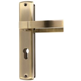 KLJUKA ZA VRATA PATINA 90MM DOLGI SVEŽENJ ZA VLOŽEK