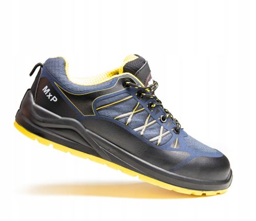 Delovni čevlji MXP Bolt S1 zaščitni čevlji, unisex, črna/ rumena, št. 37